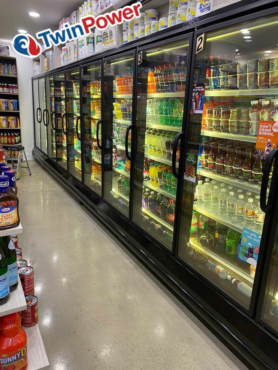 Hussmann Reaching Cooler - Freezer 