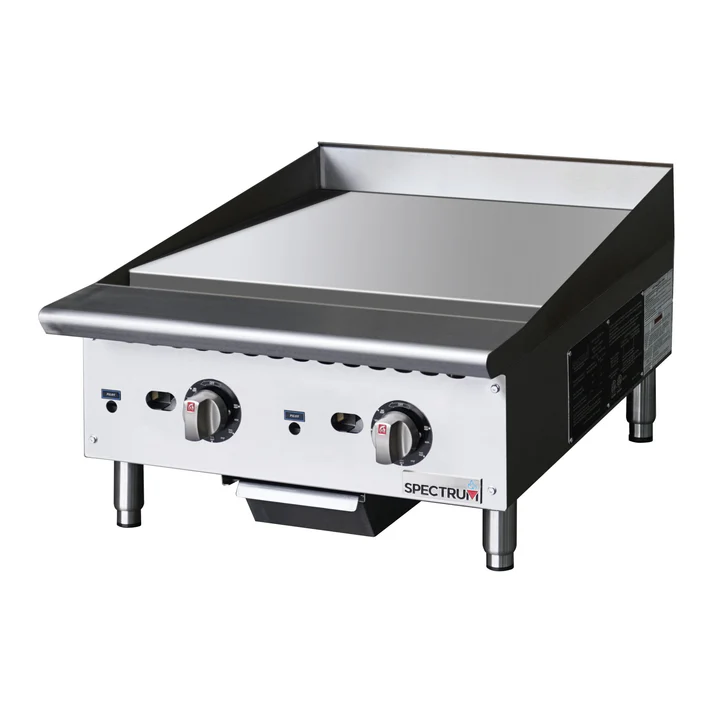 Spectrum Natural Gas Griddle with Thermostatic Controls / 24"