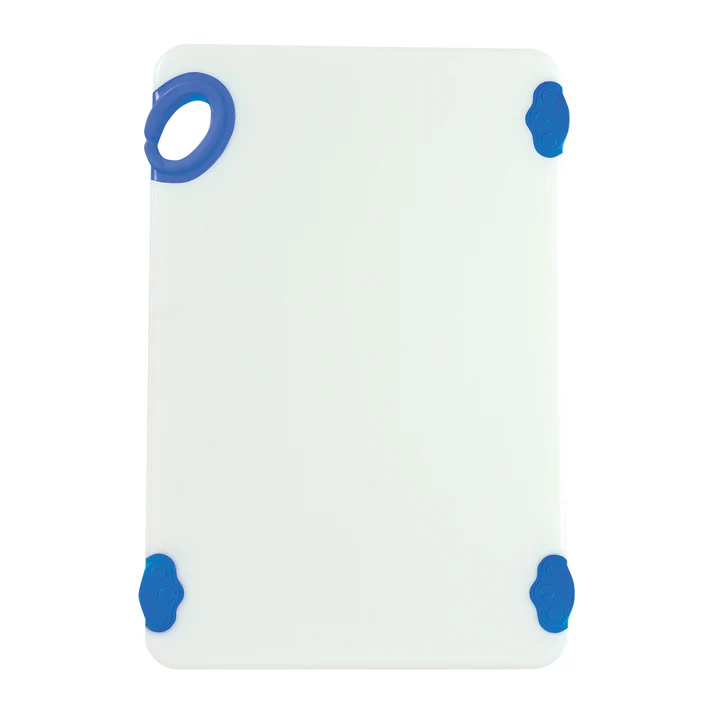 STATIK BOARD Cutting Boards, Colored - 12 x 18 / White/Blue