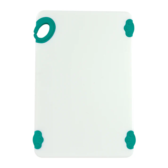 STATIK BOARD Cutting Boards, Colored - 12 x 18 / White/Green