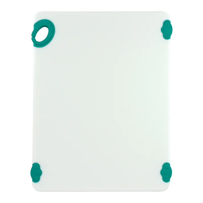 STATIK BOARD Cutting Boards, Colored - 15 x 20, / White/Green