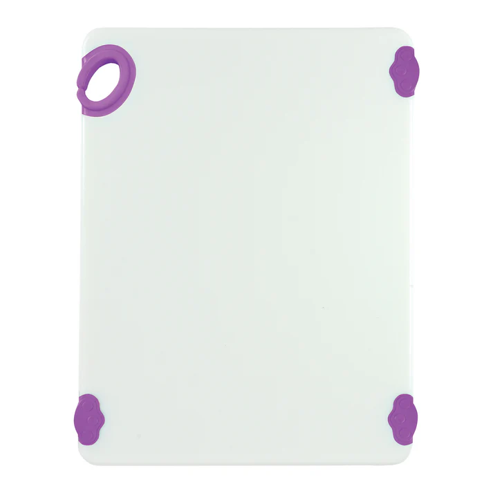 STATIK BOARD Cutting Boards, Colored - 15 x 20, / White/Purple