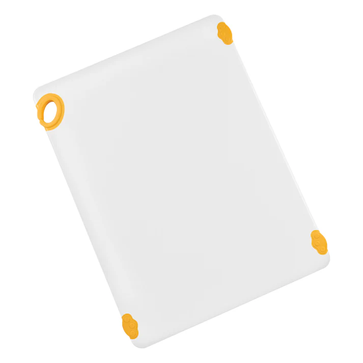 STATIK BOARD Cutting Boards, Colored - 18 x 24 / White/Yellow