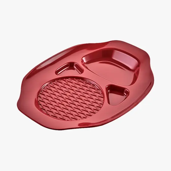 TERMOSTAR BURGER PLATE / Red