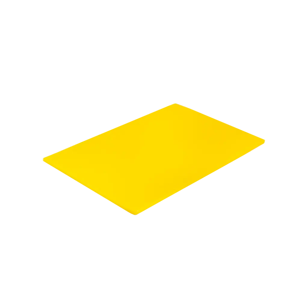Browne Foodservice 18" x 24" Cutting Board / Yellow