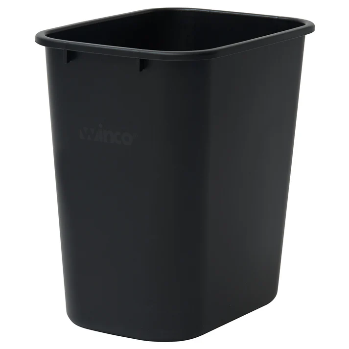 Waste Baskets - 28 Quart / black