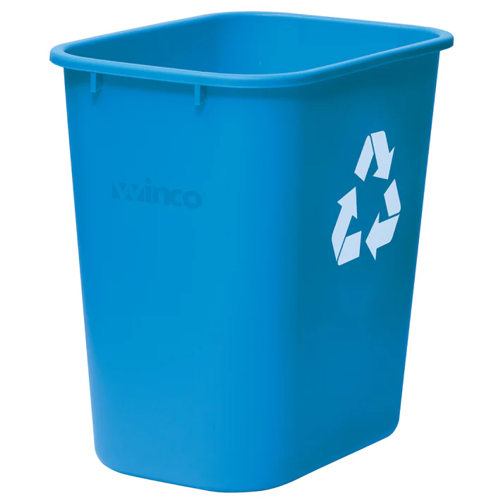 Waste Baskets - 28 Quart / Blue