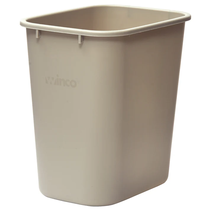 Waste Baskets - 28 Quart / Beige