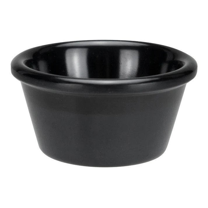 Melamine Ramekin, Plain -  3Oz / black