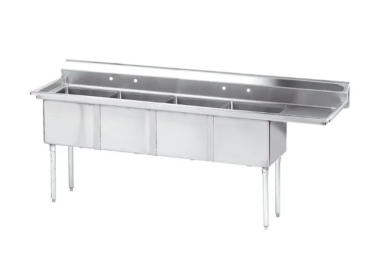 Four-Compartment Sink L&J / LJ2424-4R