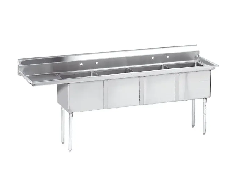 Four-Compartment Sink L&J / LJ2424-4L