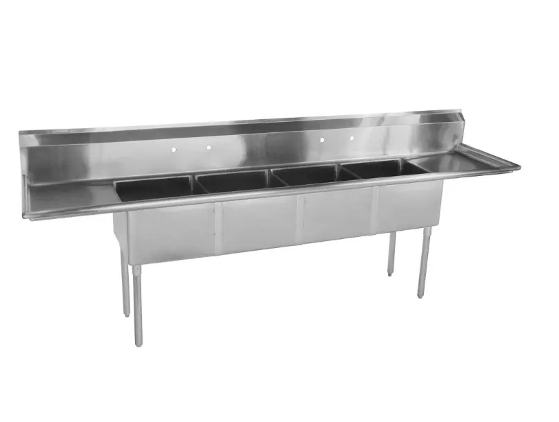 Four-Compartment Sink L&J / LJ2424-4RL