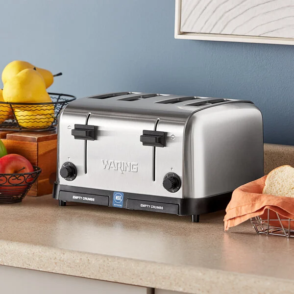 Waring WCT708 4 Slice Commercial Toaster - 120V
