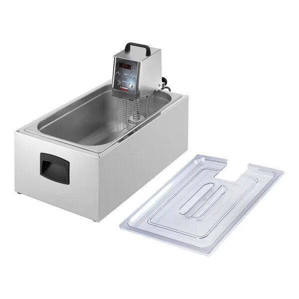 Sirman 69062000 1/1 Gastronorm Stainless Steel Container with Lid for Sirman Softcooker Y09 