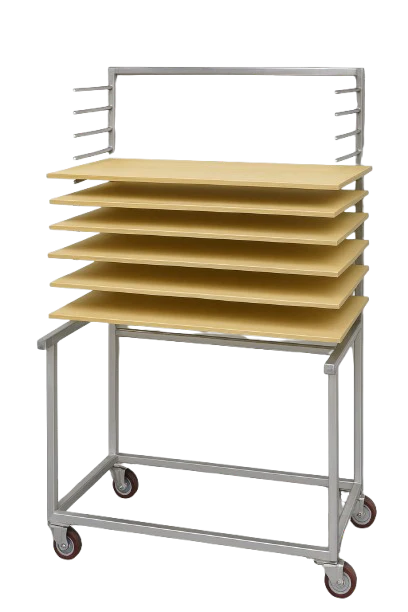 Open-Access Dough Rack