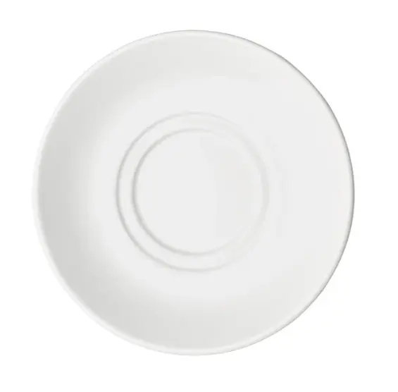 BSC-65RE - Porcelain Rolled Edge Saucer, Porcelain - White (36 Pieces/Case) 