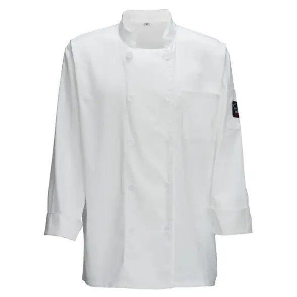 UNF-5WL - Universal Fit Chef Jacket, White - Large 