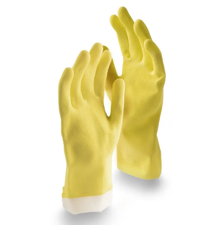 LIMAN 1322 All-Purpose Reusable Latex Gloves - Large 