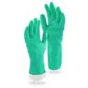LIBMAN 1318 Heavy-Duty Reusable Nitrile Gloves - Medium 
