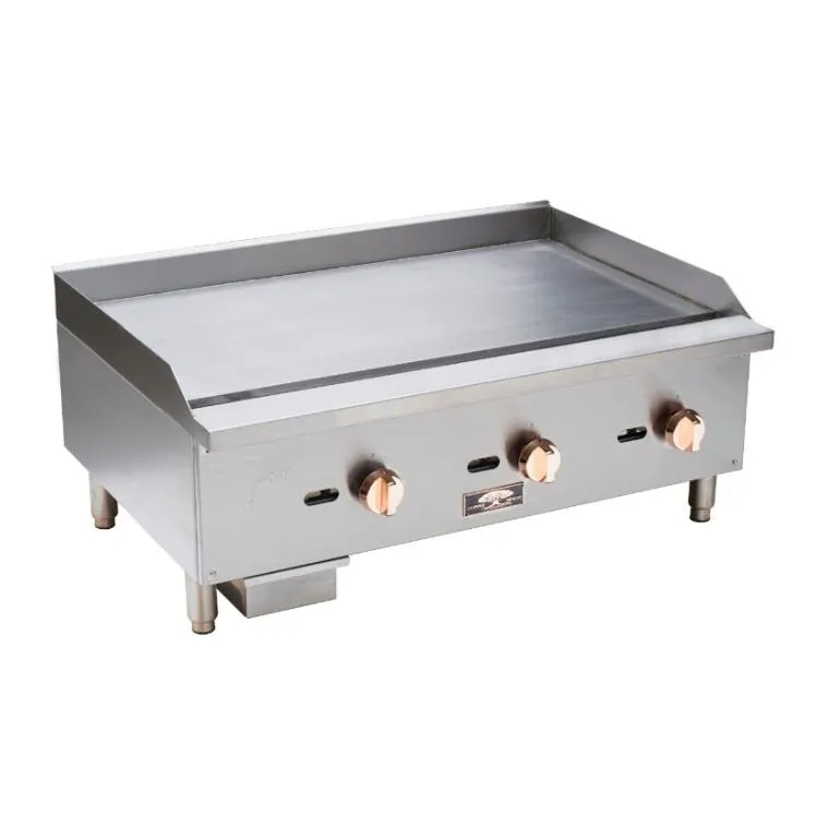 Copper Beech  36 Inch Griddle Gas with 90,000 BTU - Countertop