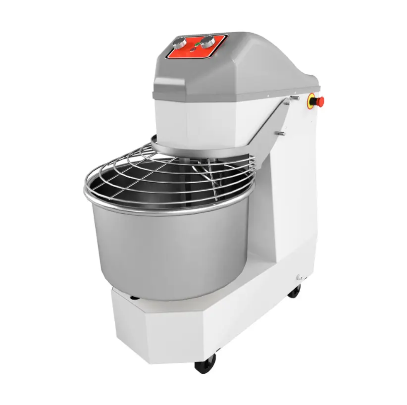 Double Speed Spiral Dough Mixers (with Wheels) 