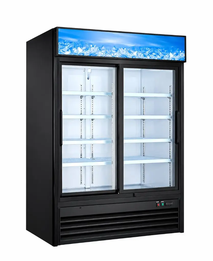 Merchandising Sliding Glass Door Cooler 