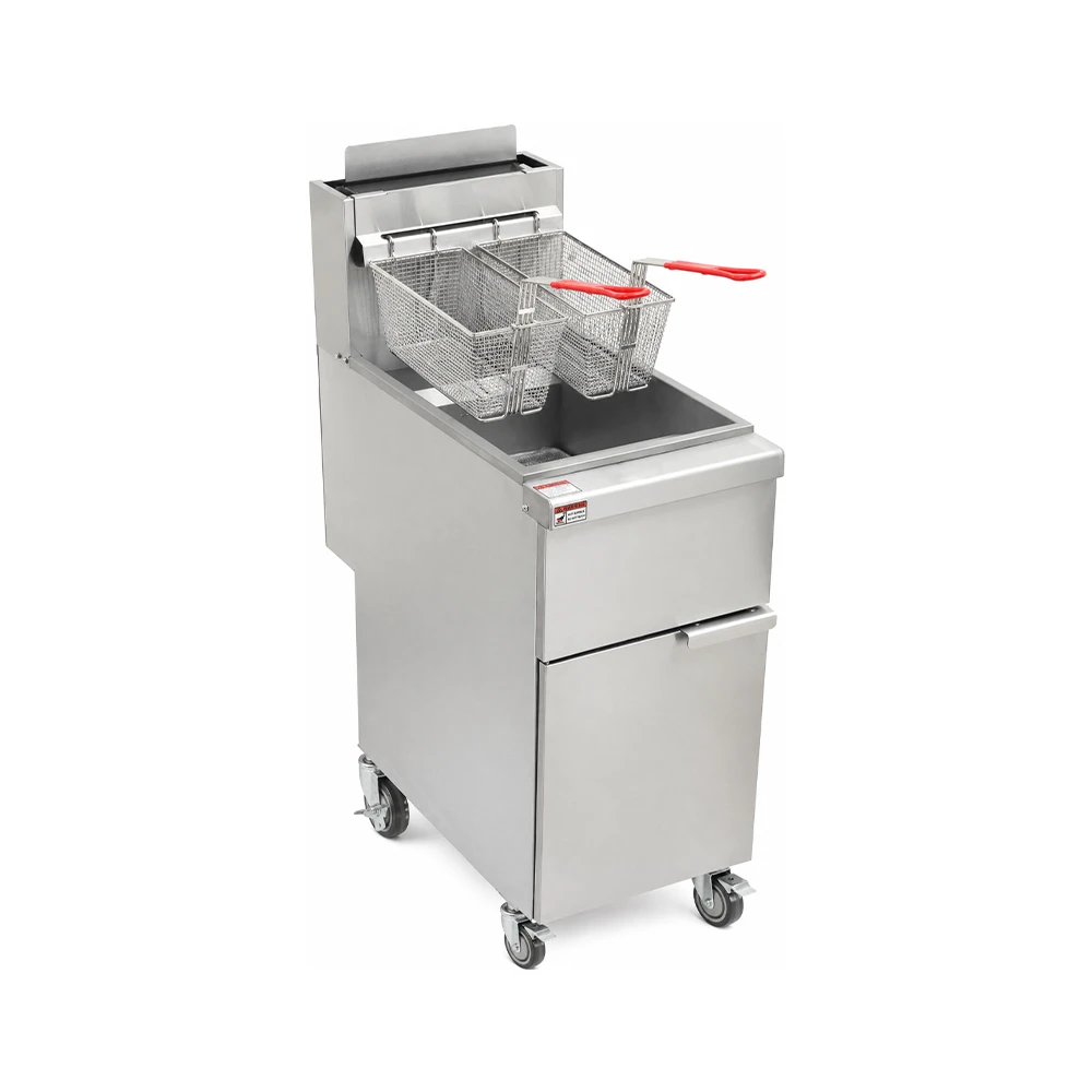 Hesto Gas Fryer 50 lbs Natural Gas 