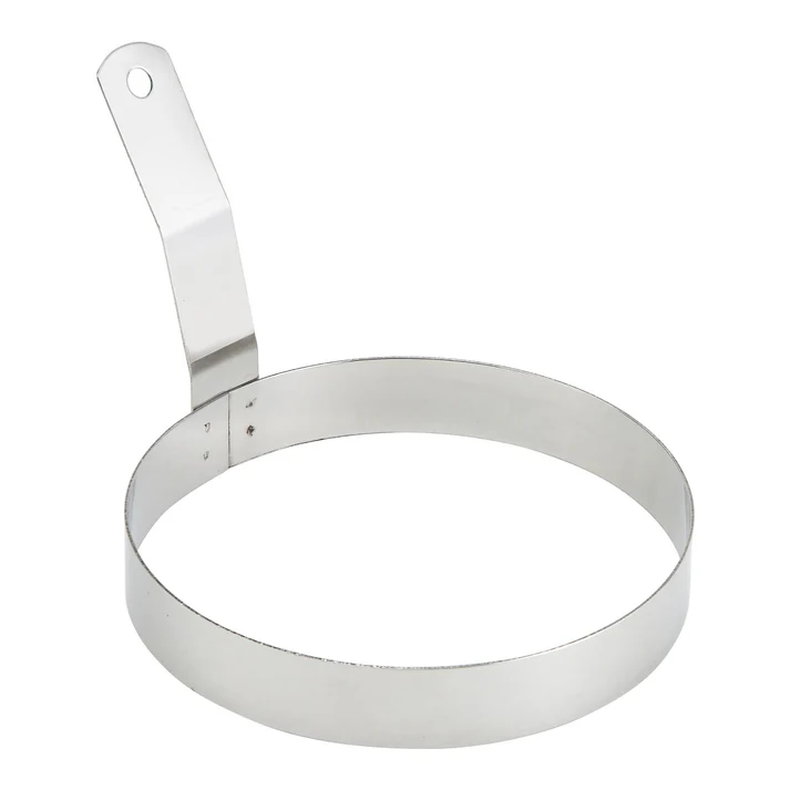 Round Stainless Steel Egg Ring - 6"