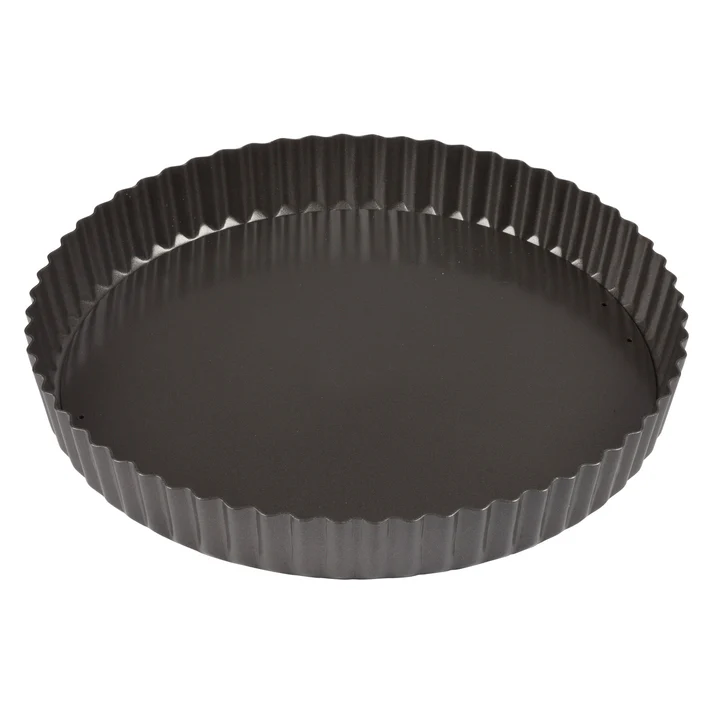 Quiche Pan, Non-Stick, Aluminized Carbon Steel - 10" Dia