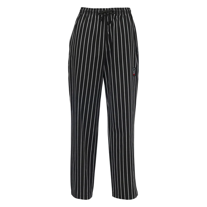 Chef Pants, Woven Chalkstripe - X-Large