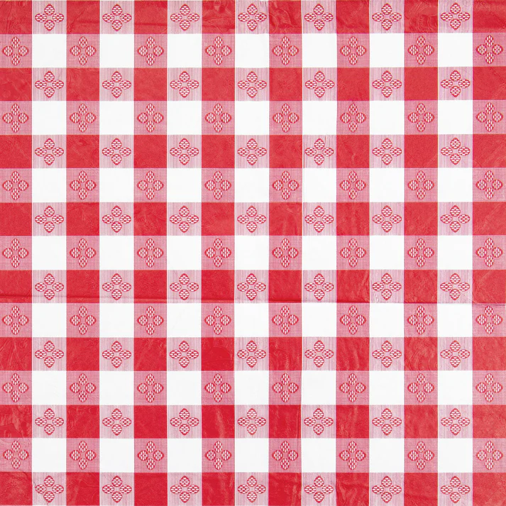 Table Cloth, Square - Red