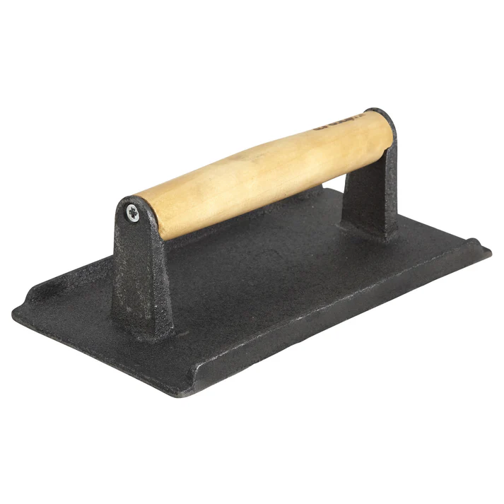 2.5 Lb Cast Iron Steak Weight - 5-1/4 x 9
