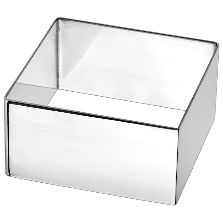 Stainless Steel Pastry Mold - Square, 2-3/4"