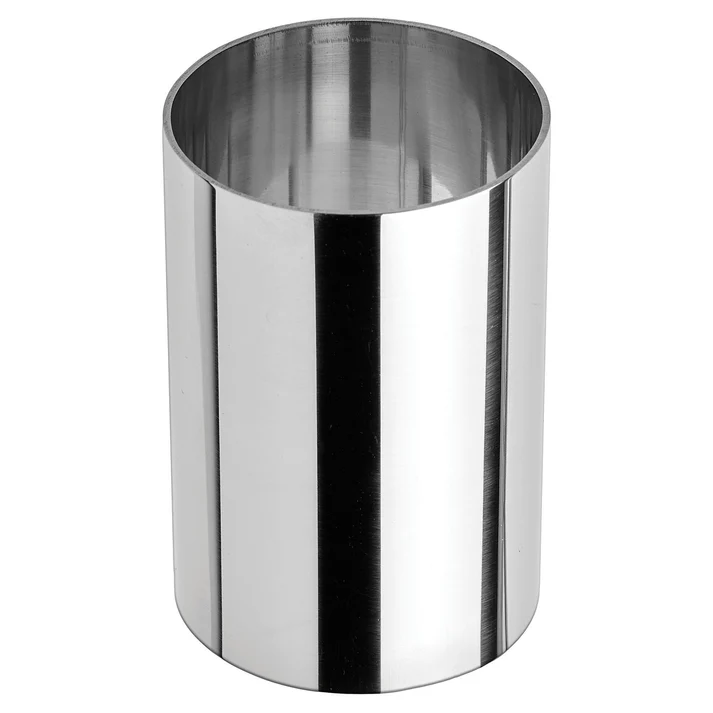 Stainless Steel Pastry Mold - Round, 2" x 3"