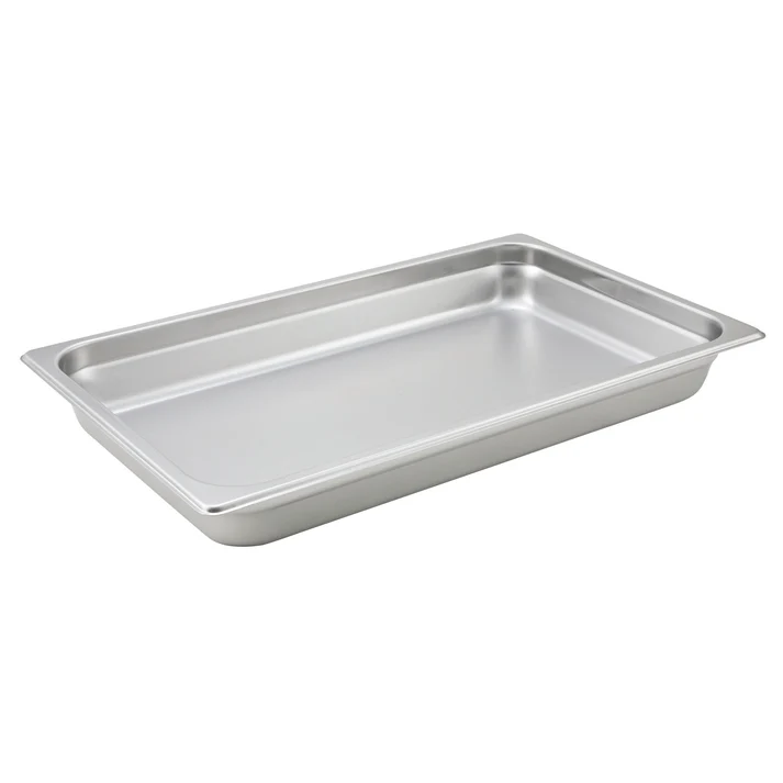 Anti-Jam Steam Pan, 22 Gauge Stainless Steel