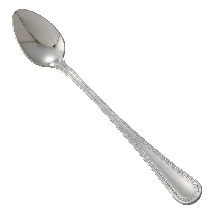 Deluxe Pearl Iced Tea Spoon, 18/8 Extra Heavyweight