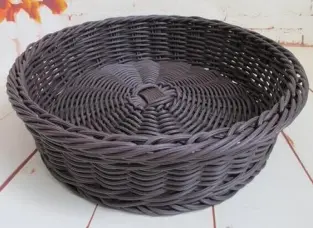 Round Purple Baskets 