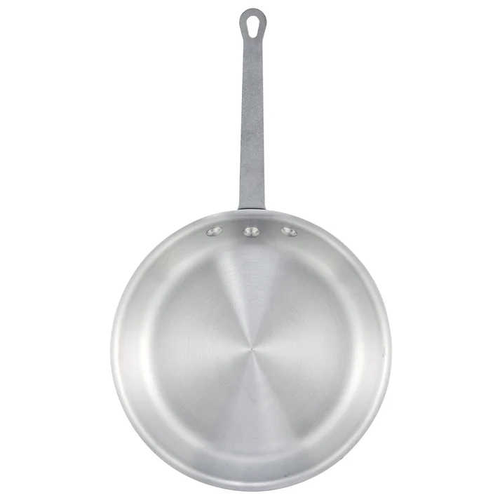 Aluminum Fry Pan, Gladiator, Natural Finish - 12" Dia