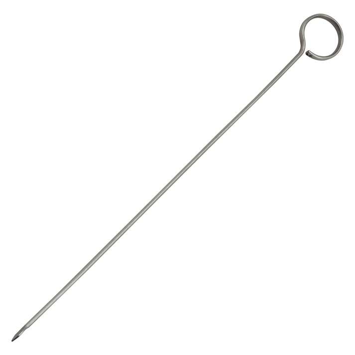 Oval Stainless Steel Skewers - 10"