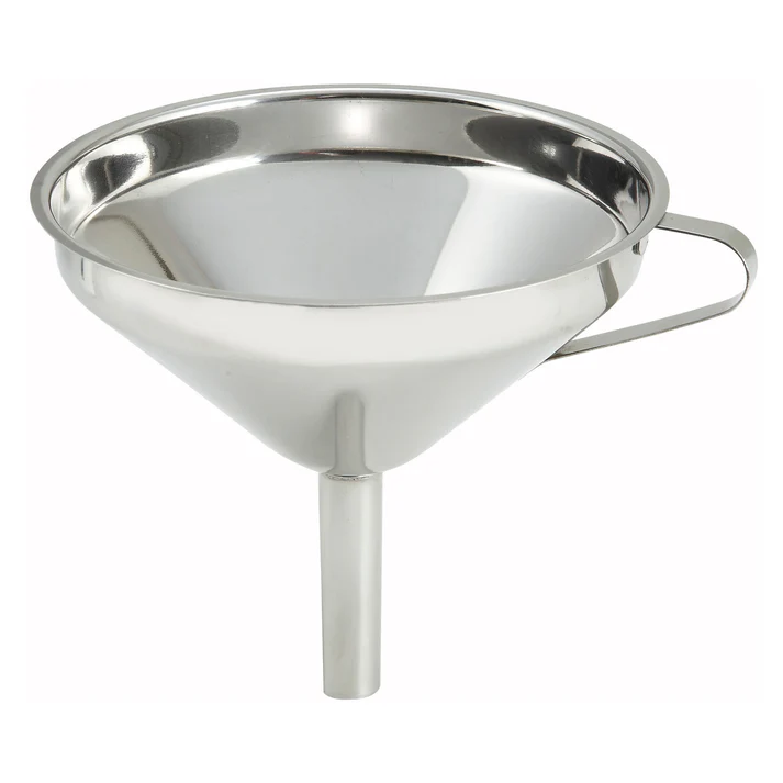 Stainless Steel Wide Mouth Funnel - 5"