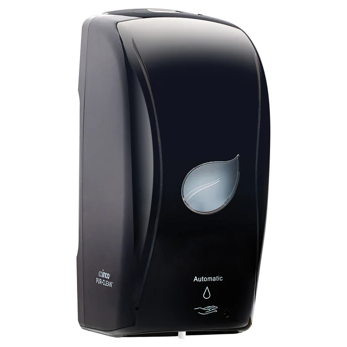 Pur-Clean Automatic Soap Dispenser, Foam - Black