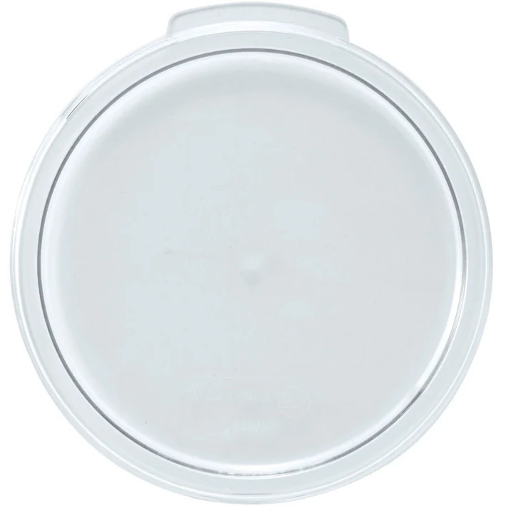 Cover for Round Storage Container, Translucent, Polypropylene - 2 | 4 Quart