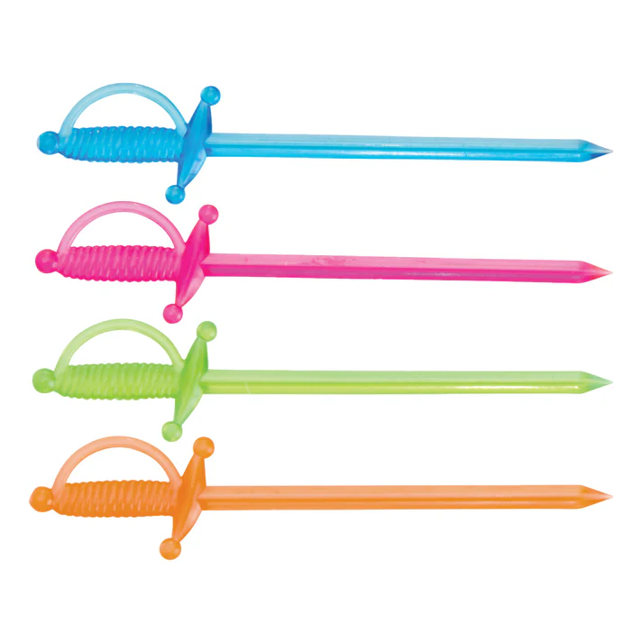 Picks, Plastic Sword, 500pcs/bag