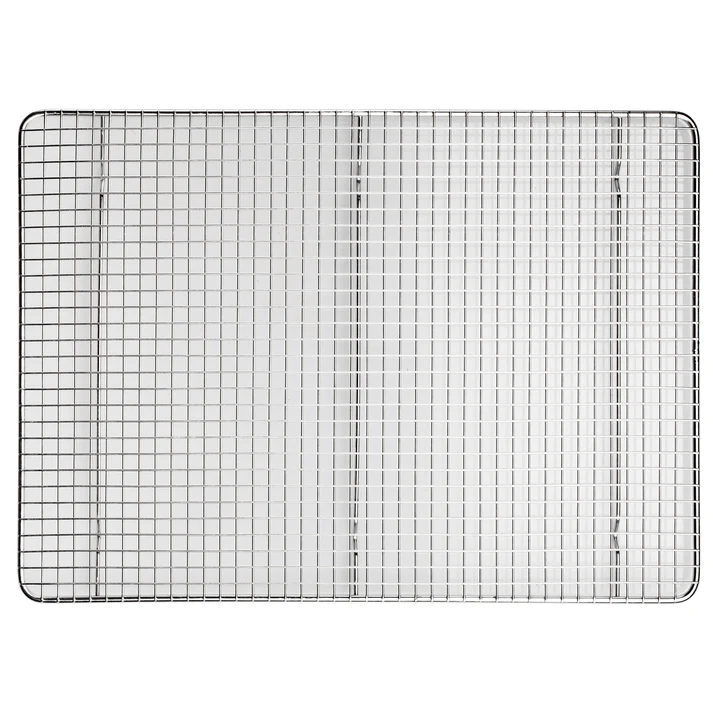 Wire Sheet Pan Grate, Chrome-Plated - Two-Thirds (2/3)