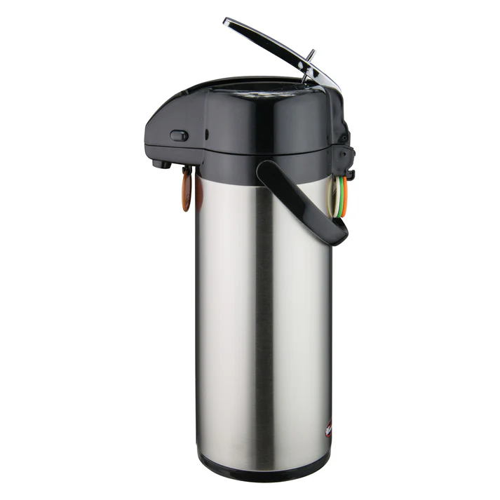 Stainless Steel Lined Airpot, Lever Top - 3 Liter