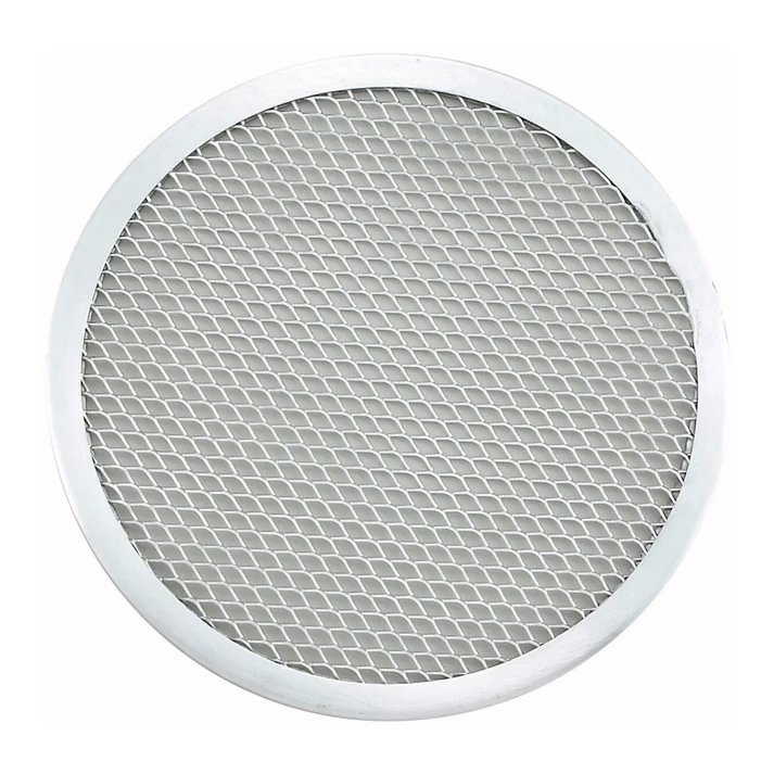 Aluminum Seamless Pizza Screens - 8"