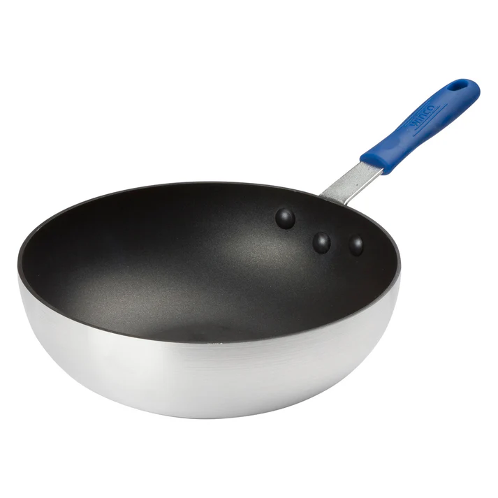 11" Non-Stick Aluminum Stir Fry Pan with Silicone Sleeve