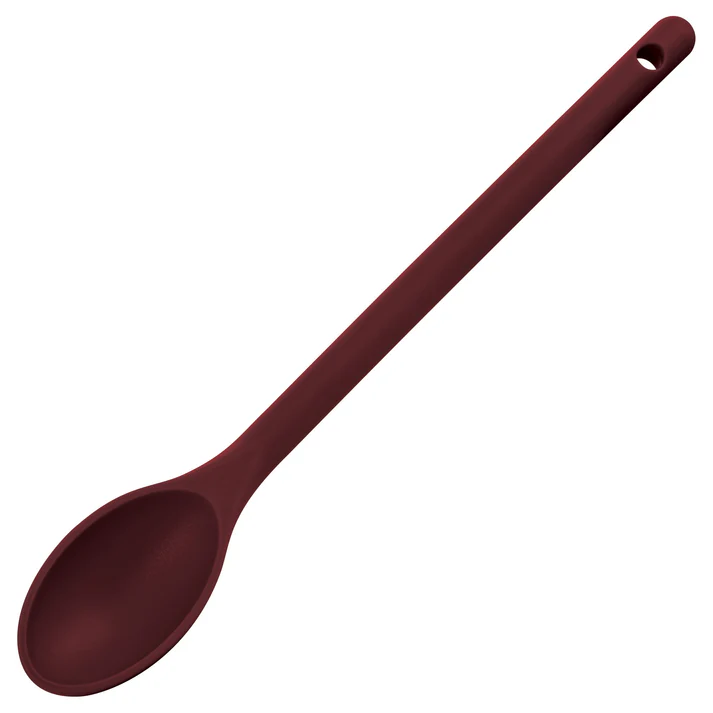 High Heat Nylon Spoon - 12", Red