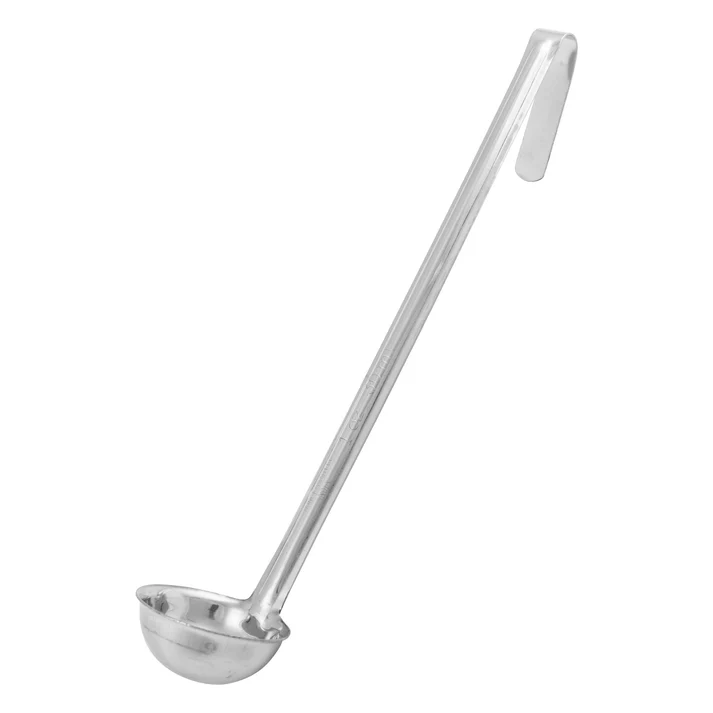 Winco Prime One-Piece Ladle, Stainless Steel - 1 oz