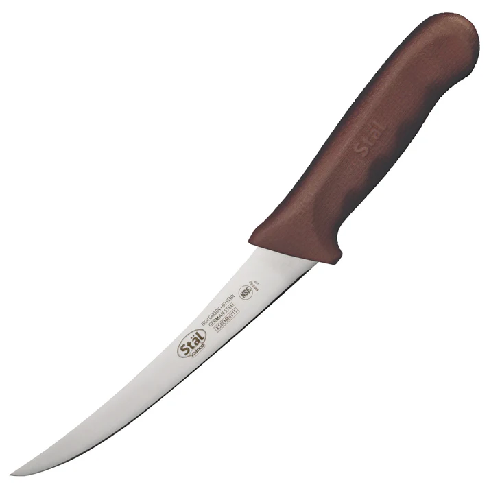Stäl 6" Boning Knife, Flexible - Brown
